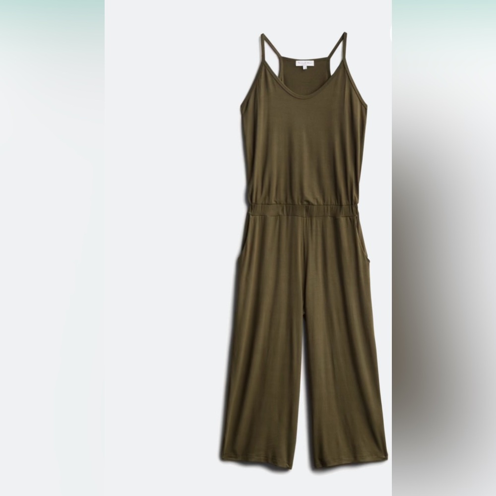 Michael Stars Khaki Jumpsuit